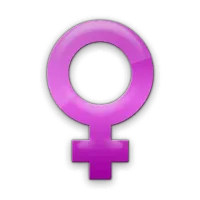 Vrouwen symbool - meisjesnamen