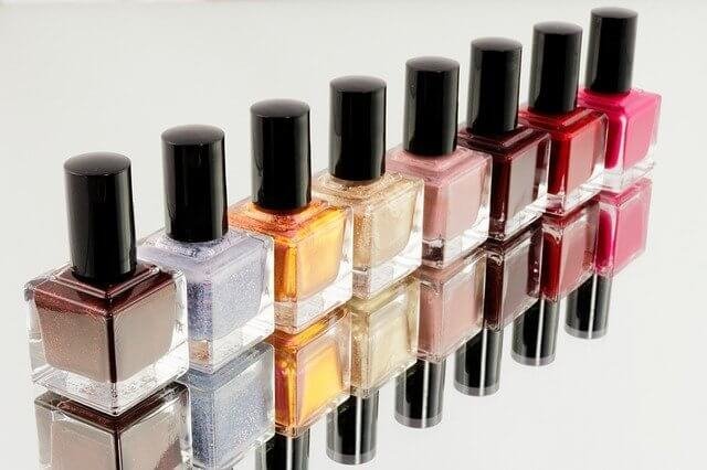 de of het nagellak?